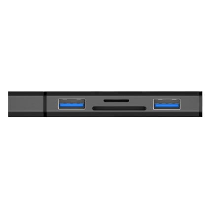 CONNECT IT CHU-4060-AN - USB-A hub con memory card reader 4in1
