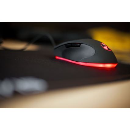 CONNECT IT CI-1128 - Mouse da gioco cablato a LED 1000/1200/1600/3200 DPI nero