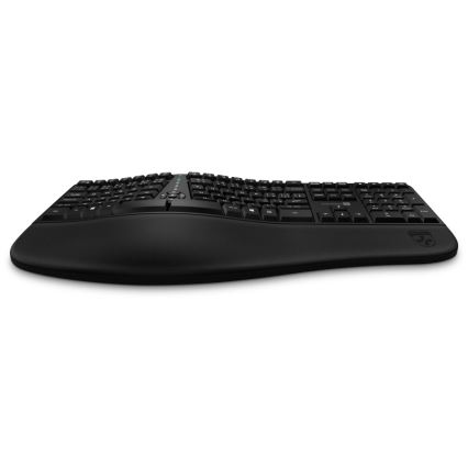 CONNECT IT CKB-2800-CS - Tastiera wireless ergonomica con CZ/SK localization nero