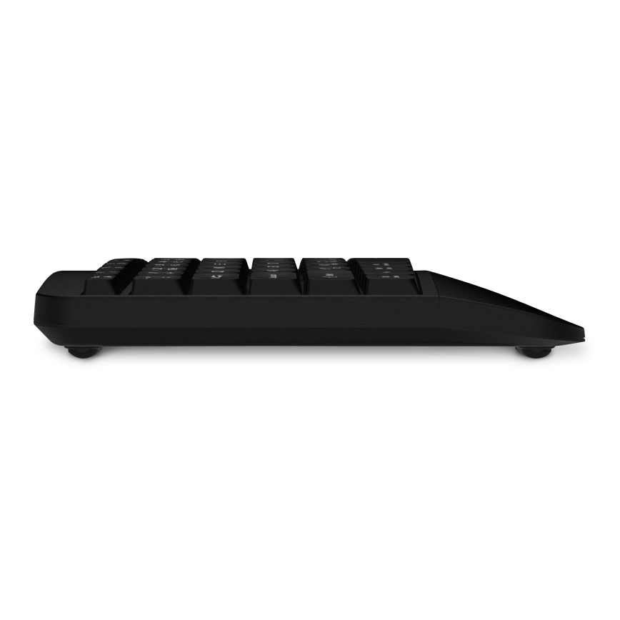 CONNECT IT CKM-6010-CS - Tastiera wireless ergonomica e topo 800/1200/1600/2400 DPI con CZ/SK localization 1xAA + 2xAAA nero