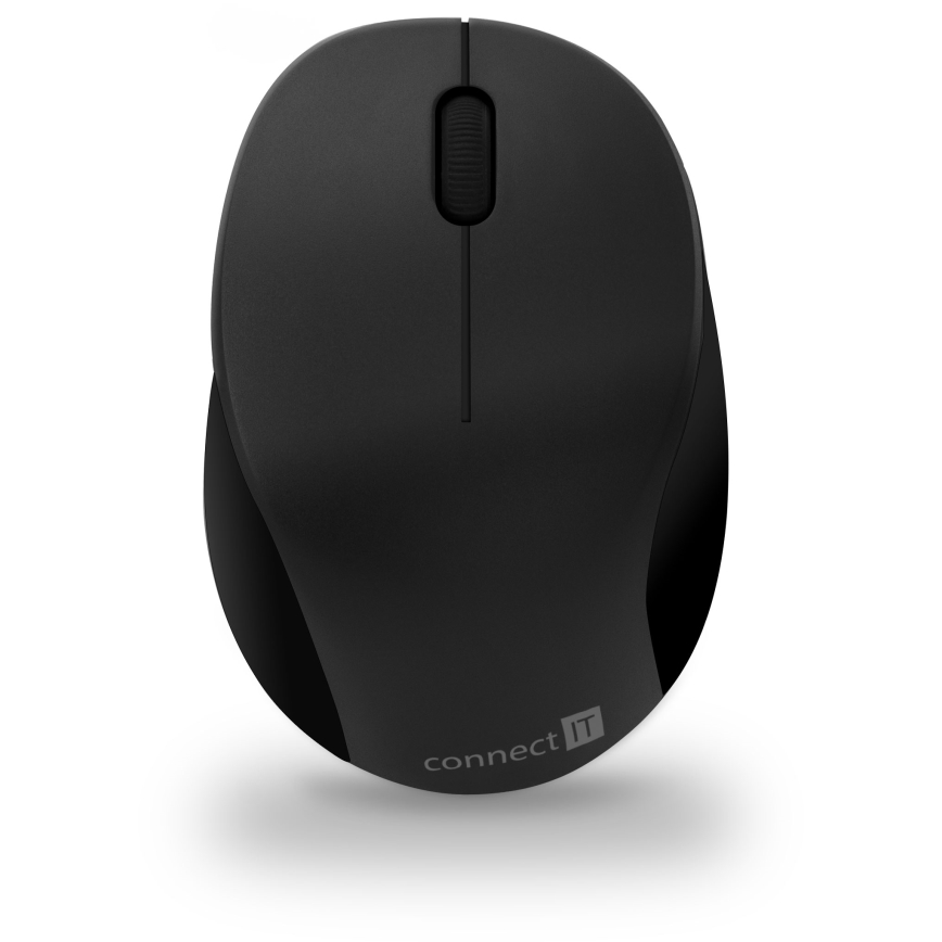 CONNECT IT CKM-7803-CS - Tastiera e mouse wireless 1200 DPI con CZ/SK localization 1xAAA + 1xAA nero