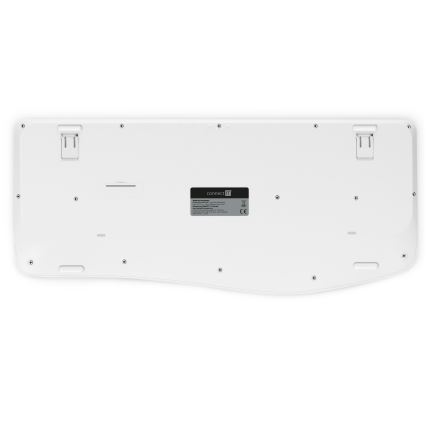 CONNECT IT CKM-7804-CS - Tastiera e mouse wireless 1200 DPI con CZ/SK localization 1xAAA + 1xAA bianco
