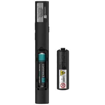 CONNECT IT CLP-2050-BK - Présentateur sans fil avec pointeur laser 1xAAA