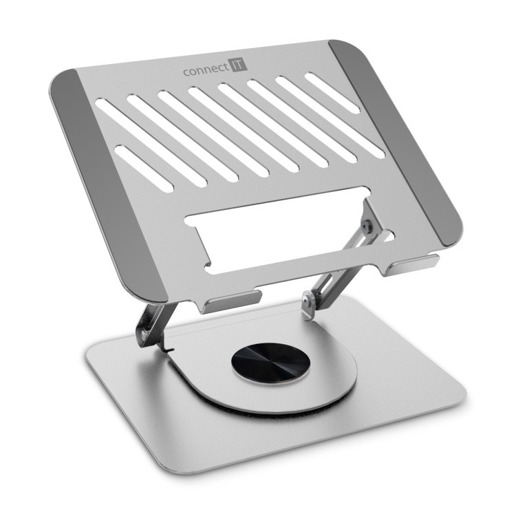 CONNECT IT CMF-2100-SL - Supporto rotante per laptop argento
