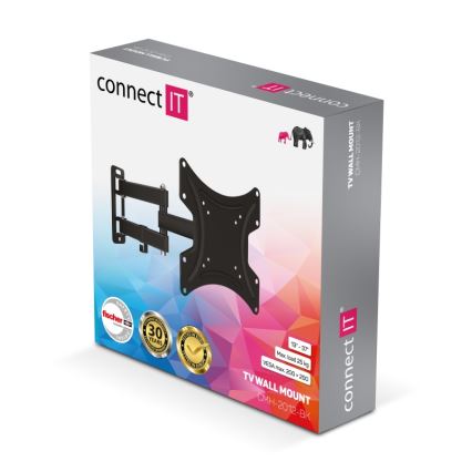 CONNECT IT CMH-2012-BK - Wandhalterung für TV 13-37” schwarz