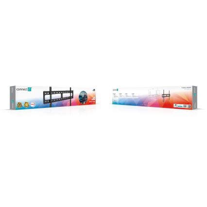 CONNECT IT CMH-6090-BK - Support mural pour TV 40-100” noir