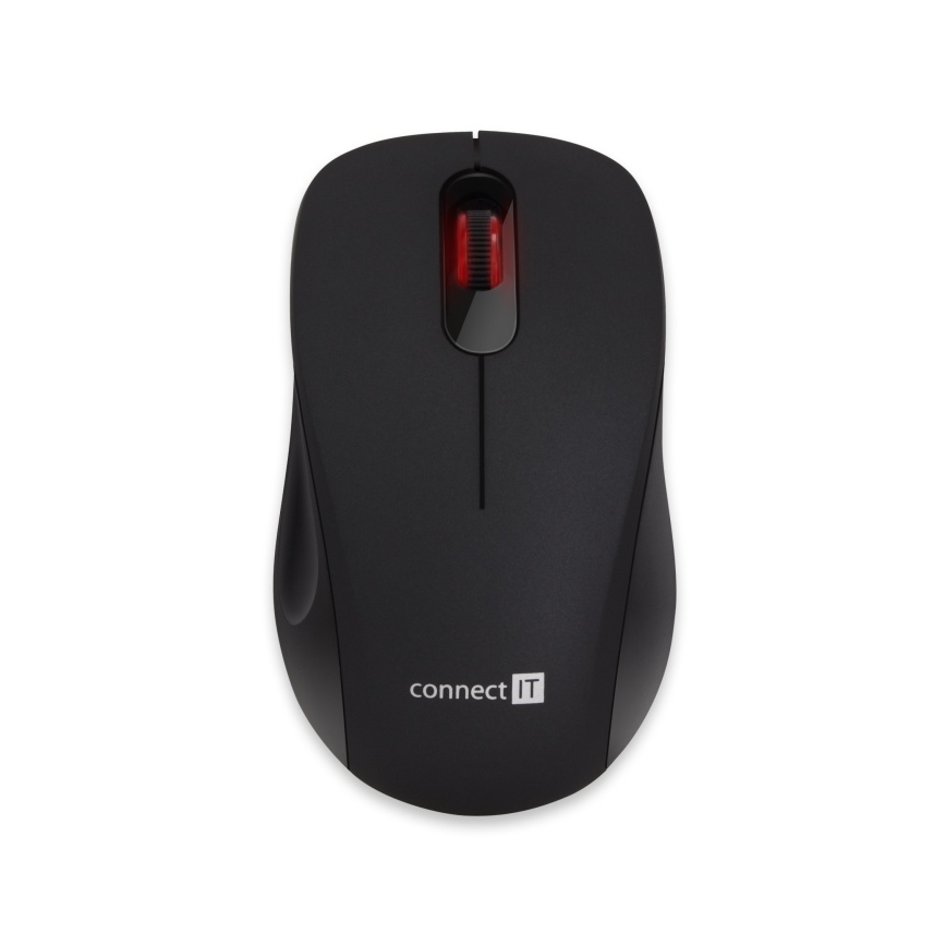 CONNECT IT CMO-2230-BK - Wireless silent topo MUTE 1200 DPI 1xAA nero