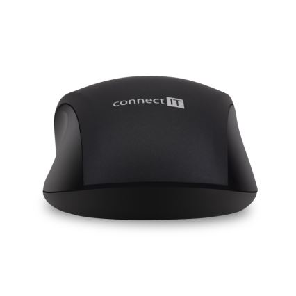 CONNECT IT CMO-2230-BK - Wireless silent topo MUTE 1200 DPI 1xAA nero