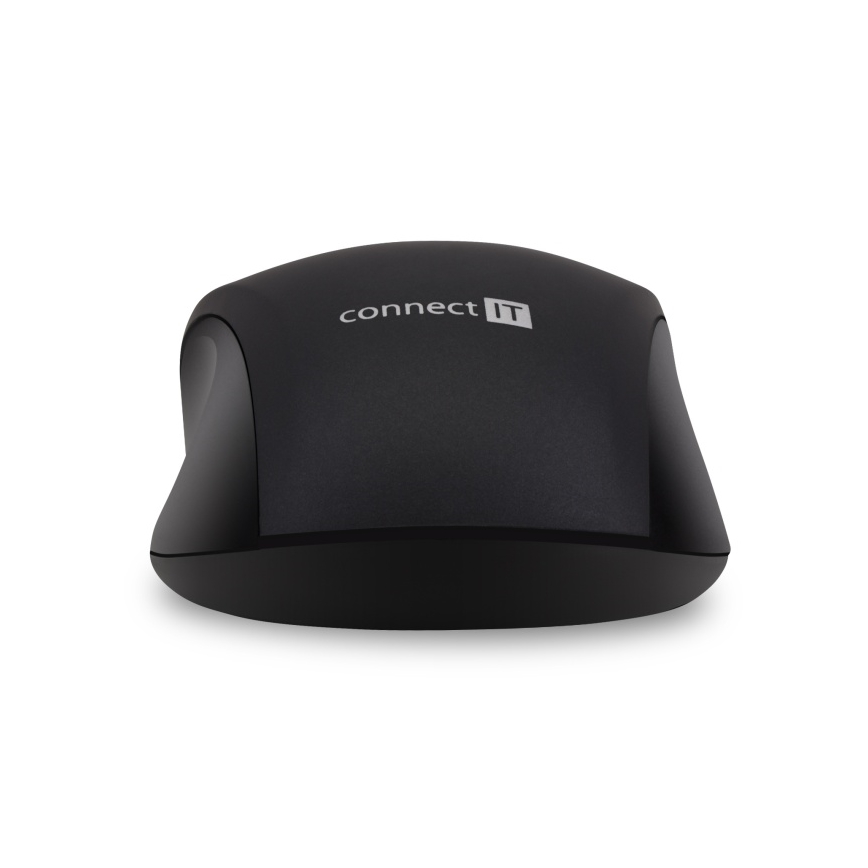 CONNECT IT CMO-2230-BK - Wireless silent topo MUTE 1200 DPI 1xAA nero