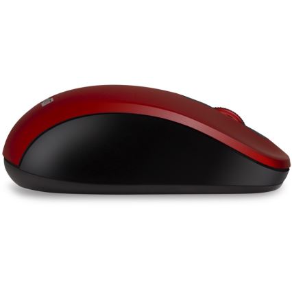 CONNECT IT CMO-2230-RD - Wireless silent topo MUTE 1200 DPI 1xAA nero/rosso
