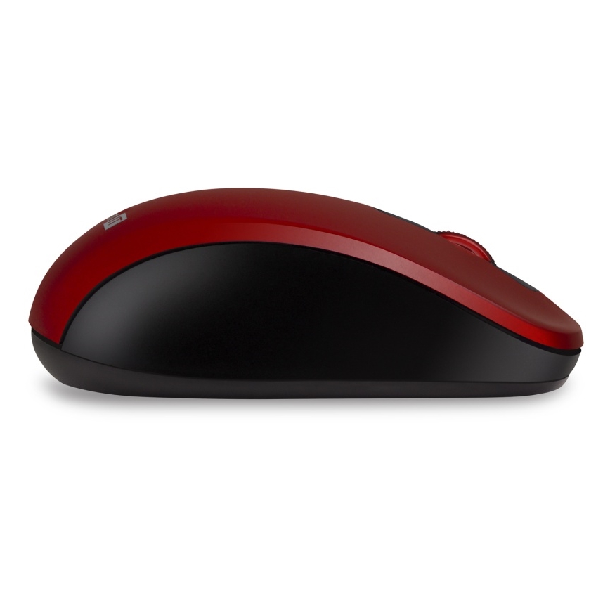 CONNECT IT CMO-2230-RD - Wireless silent topo MUTE 1200 DPI 1xAA nero/rosso