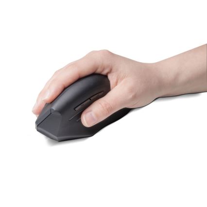 CONNECT IT CMO-2510-BK - Souris sans fil ergonomique Verti Wireless 800/1200/1600 PPP 2x AAA noire