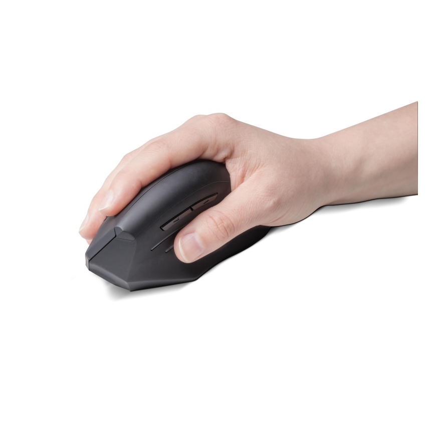 CONNECT IT CMO-2510-BK - Souris sans fil ergonomique Verti Wireless 800/1200/1600 PPP 2x AAA noire