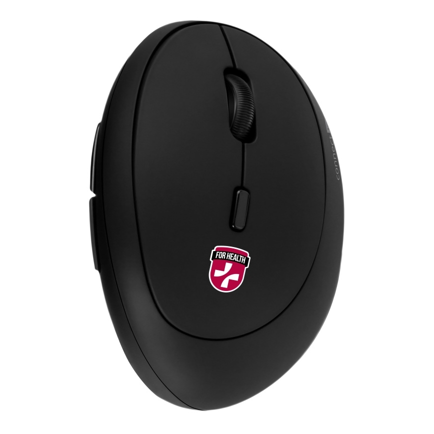 CONNECT IT CMO-2600-BK - Mouse ergonomico wireless 800/1200/1600 DPI 1xAA nero