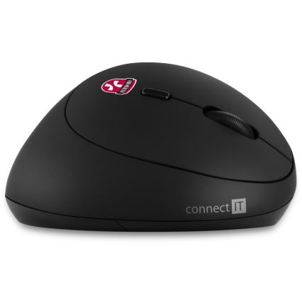 CONNECT IT CMO-2600-BK - Mouse ergonomico wireless 800/1200/1600 DPI 1xAA nero