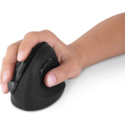CONNECT IT CMO-2700-BK - Mouse wireless ergonomico 800/1200/1600 DPI 1xAA nero