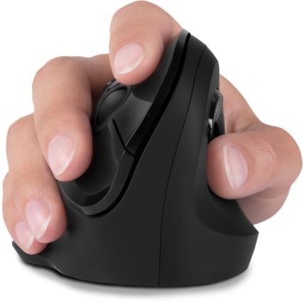 CONNECT IT CMO-2700-BK - Mouse wireless ergonomico 800/1200/1600 DPI 1xAA nero