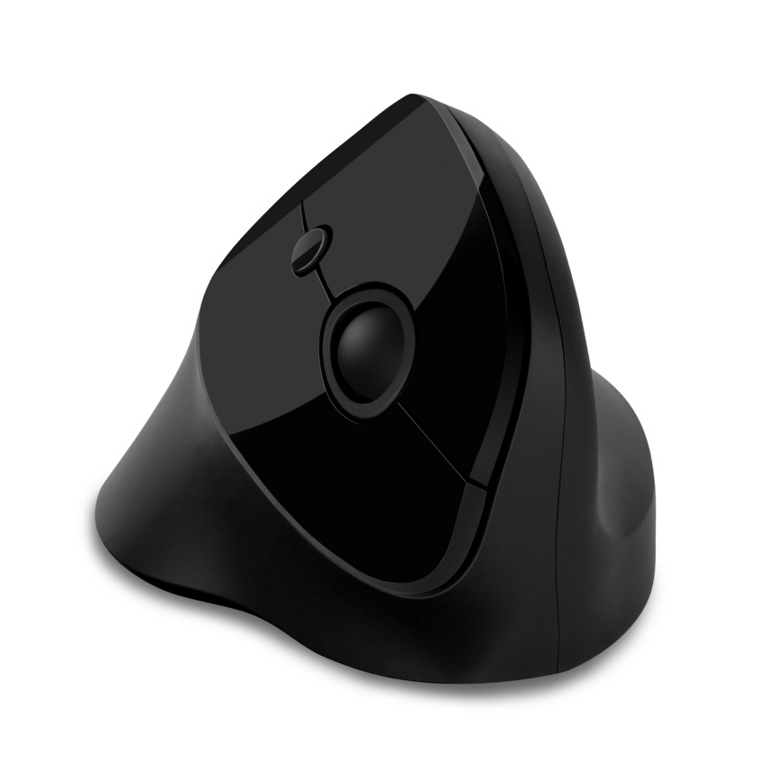 CONNECT IT CMO-2700-BK - Mouse wireless ergonomico 800/1200/1600 DPI 1xAA nero