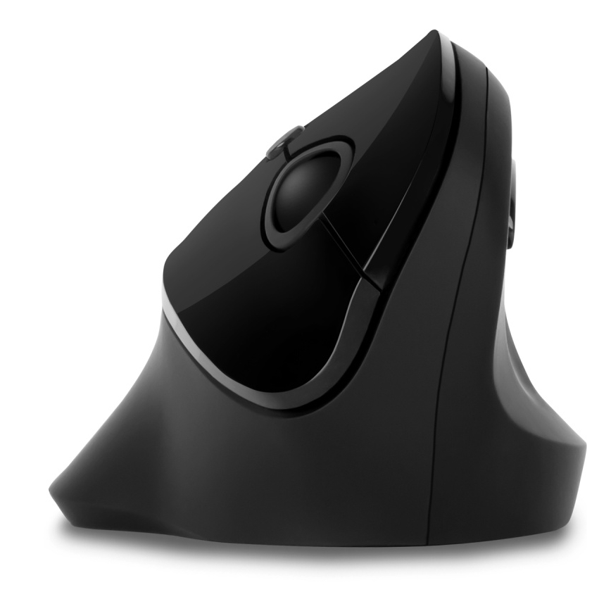 CONNECT IT CMO-2700-BK - Mouse wireless ergonomico 800/1200/1600 DPI 1xAA nero