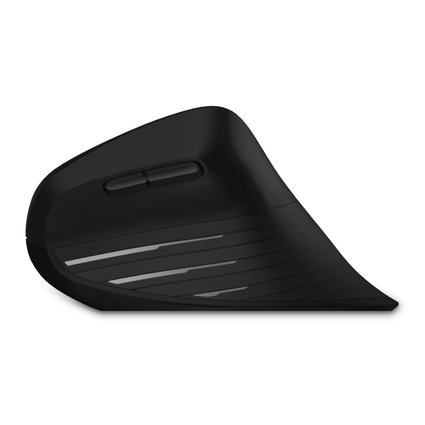 CONNECT IT CMO-2880-BK - Ergonomische kabellose Verti TriMode-Maus 1000/1600/2400 DPI 2xAAA schwarz