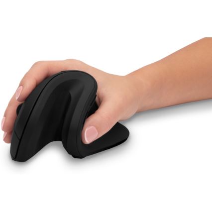 CONNECT IT CMO-2900-BK - Mouse wireless ergonomico 800/1200/1600 DPI 1xAA nero