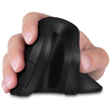 CONNECT IT CMO-2900-BK - Mouse wireless ergonomico 800/1200/1600 DPI 1xAA nero