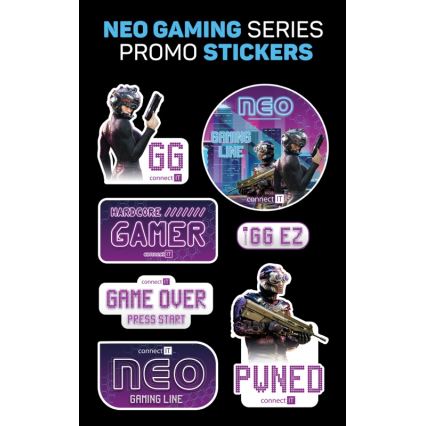 CONNECT IT CMO-3591-BK - Mouse da gioco cablata LED RGB 500-7200 DPI nera