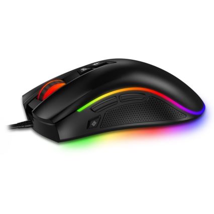 CONNECT IT CMO-3591-BK - Souris de jeu filaire LED RGB 500-7200 DPI noire