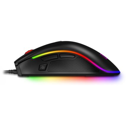 CONNECT IT CMO-3591-BK - Souris de jeu filaire LED RGB 500-7200 DPI noire