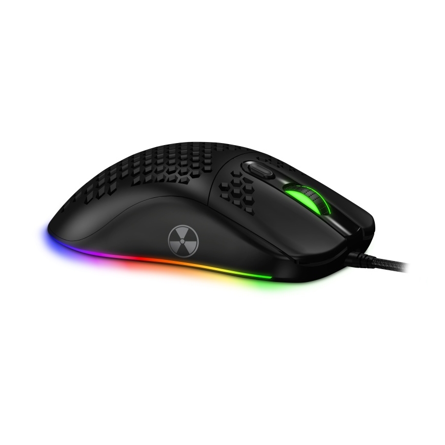 CONNECT IT CMO-5511-BK - LED RGB Mouse da gioco con cavo 200-12800 DPI nero