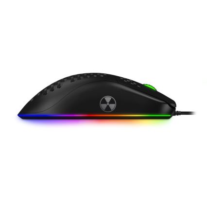 CONNECT IT CMO-5511-BK - LED RGB Mouse da gioco con cavo 200-12800 DPI nero