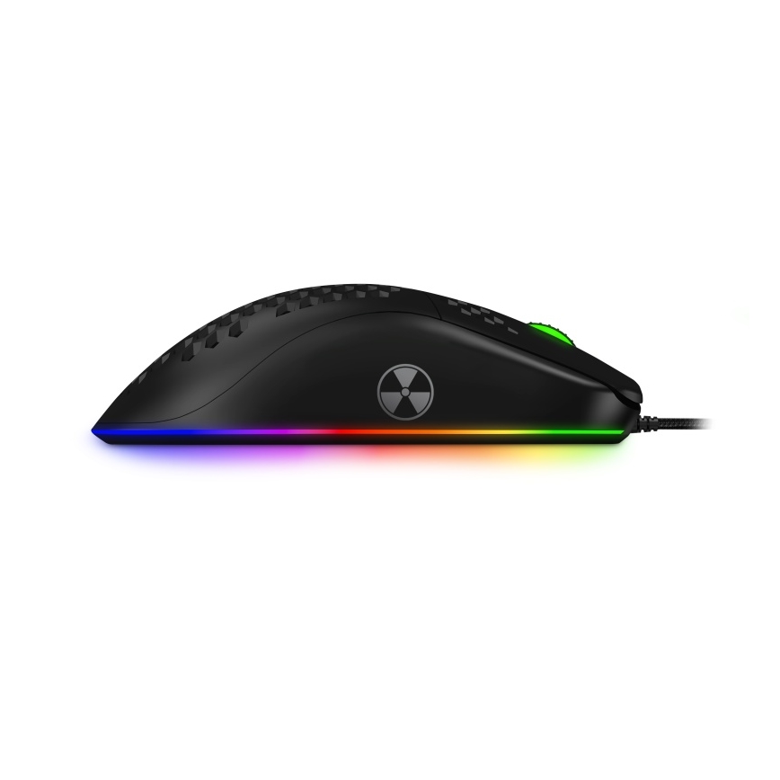CONNECT IT CMO-5511-BK - LED RGB Mouse da gioco con cavo 200-12800 DPI nero