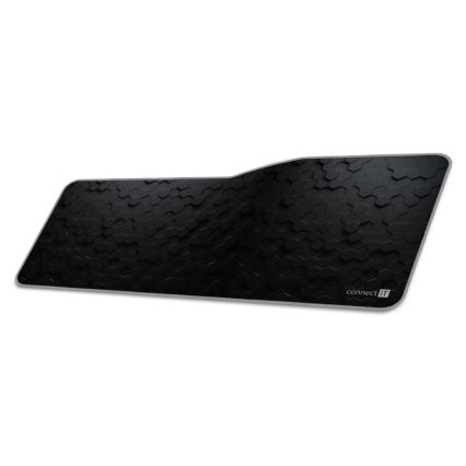 CONNECT IT CMP-2000-XL - Tappetino per tastiera e topo 79,5x34,5 cm nero