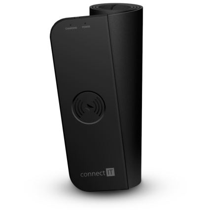 CONNECT IT CMP-2500-LG - Tappetino per tastiera e topo con Qi ricarica wireless 80x30 cm nero