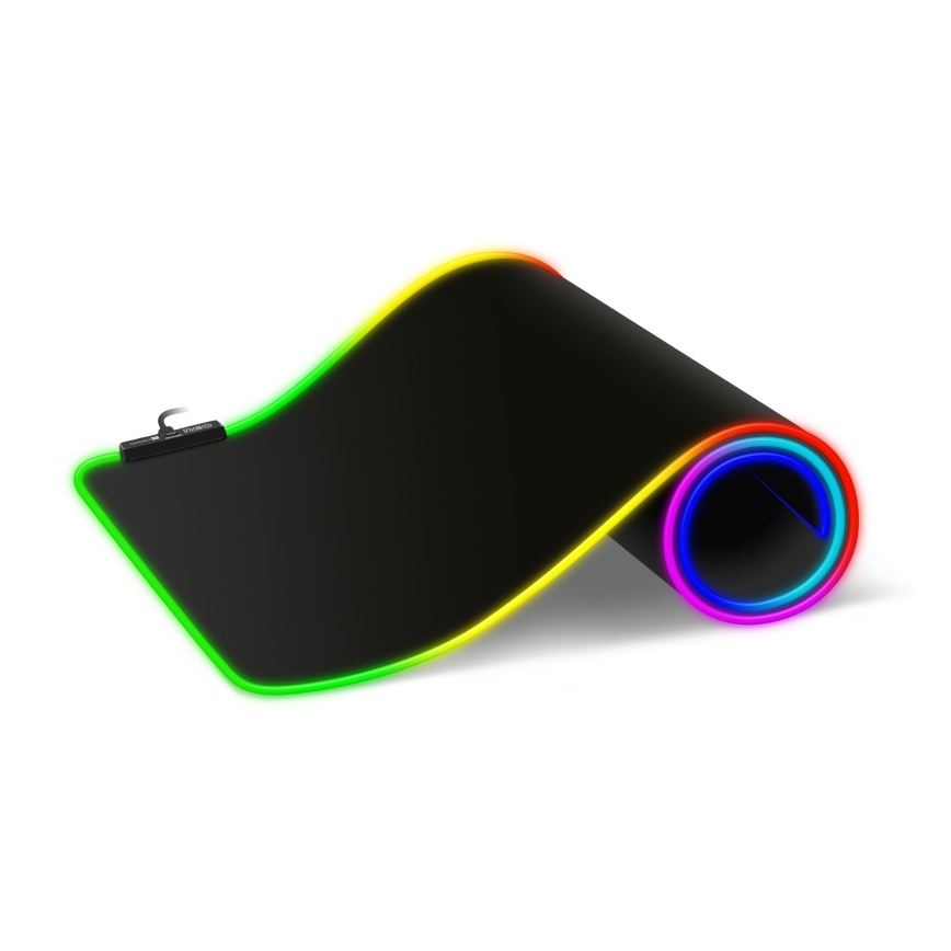 CONNECT IT CMP-3100-LG - LED RGB Tastiera e tappetino per mouse da gioco 80x30 cm nero