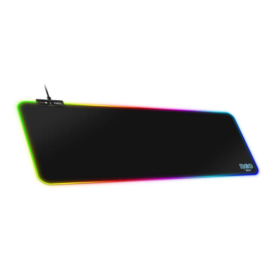CONNECT IT CMP-3100-LG - LED RGB Tastiera e tappetino per mouse da gioco 80x30 cm nero