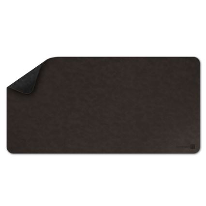 CONNECT IT CMP-4030-LG - Tappetino reversibile per tastiera e mouse 90x40 cm nero/marrone