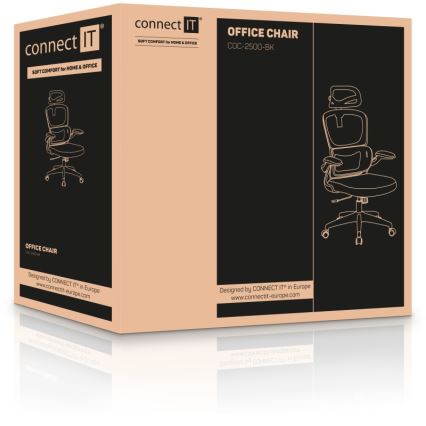 CONNECT IT COC-2500-BK - Sedia da ufficio ForHealth DeltaPro nera