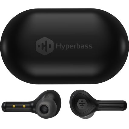 CONNECT IT HEP-5300-BK - Kabellos earphones mit Mikrofon 300 mAh schwarz