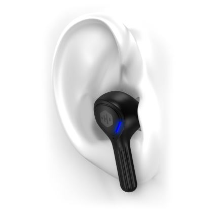CONNECT IT HEP-5300-BK - Kabellos earphones mit Mikrofon 300 mAh schwarz