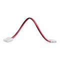 Connecteur angulaire biface flexible pour rubans LED à 2 broches 8 mm
