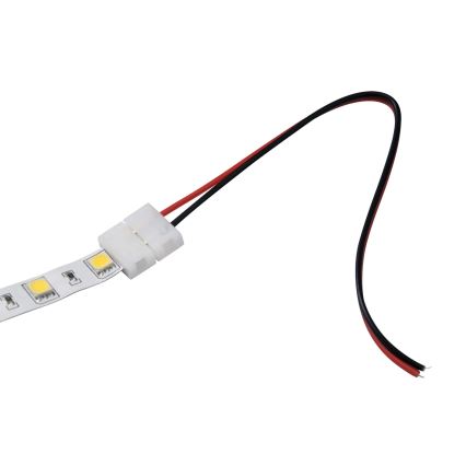 Connettore flessibile monofacciale per strisce LED a 2 pin 10 mm