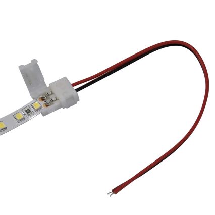Connettore flessibile monofacciale per strisce LED a 2 pin 8 mm