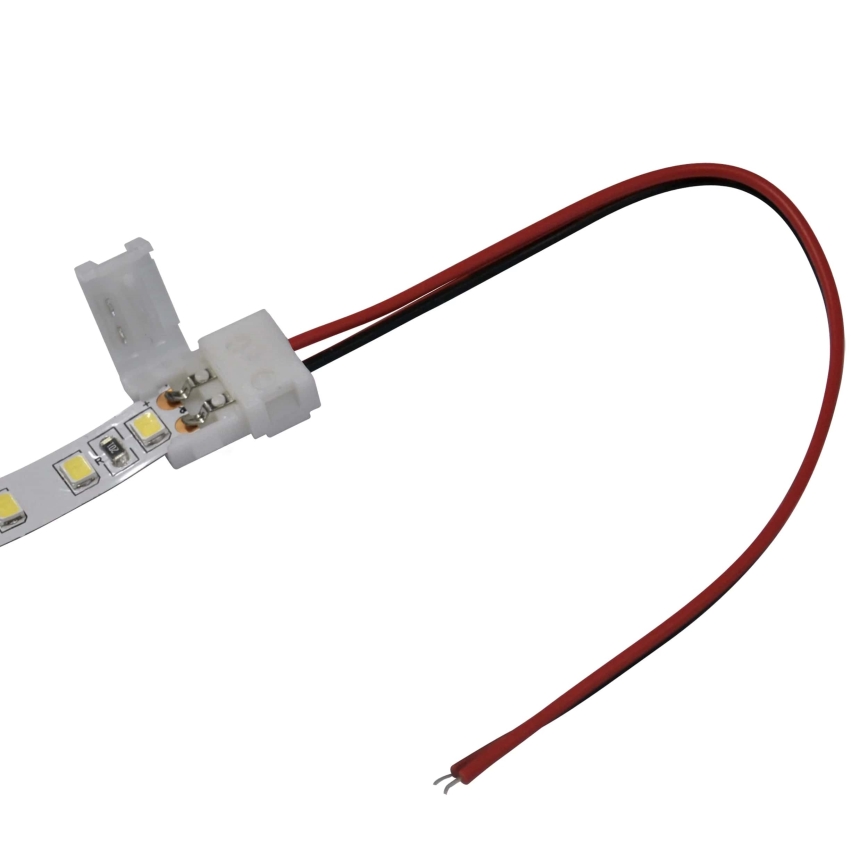 Connettore flessibile monofacciale per strisce LED a 2 pin 8 mm