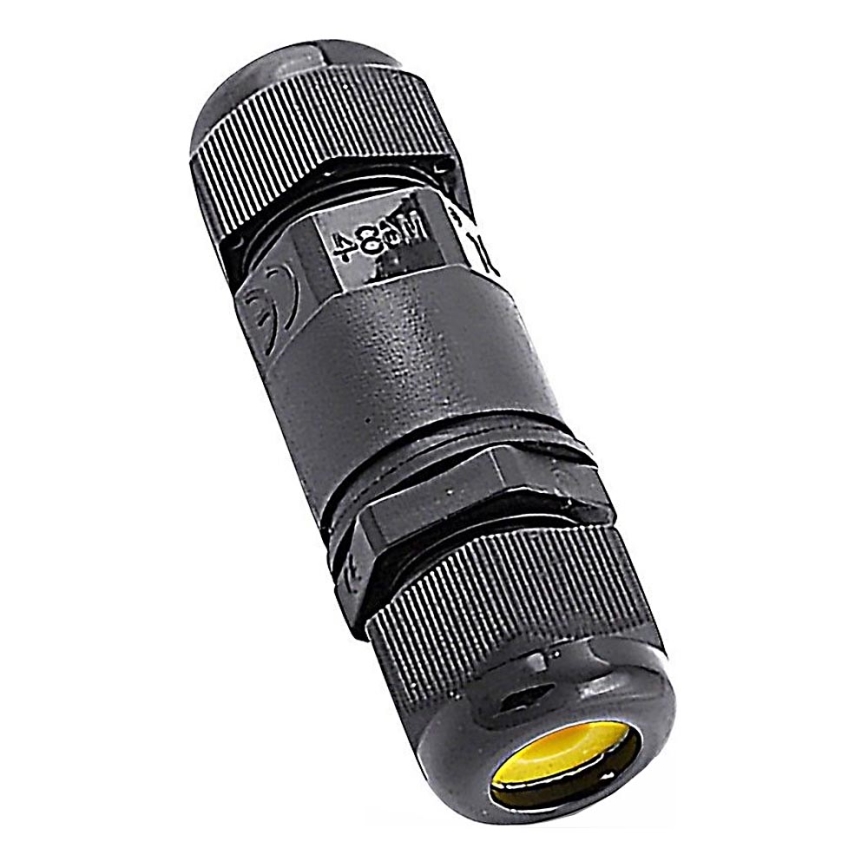 Connettore impermeabile IP68 nero