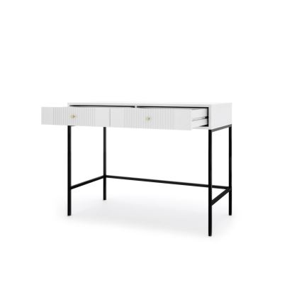 Console LUE blanche/noire