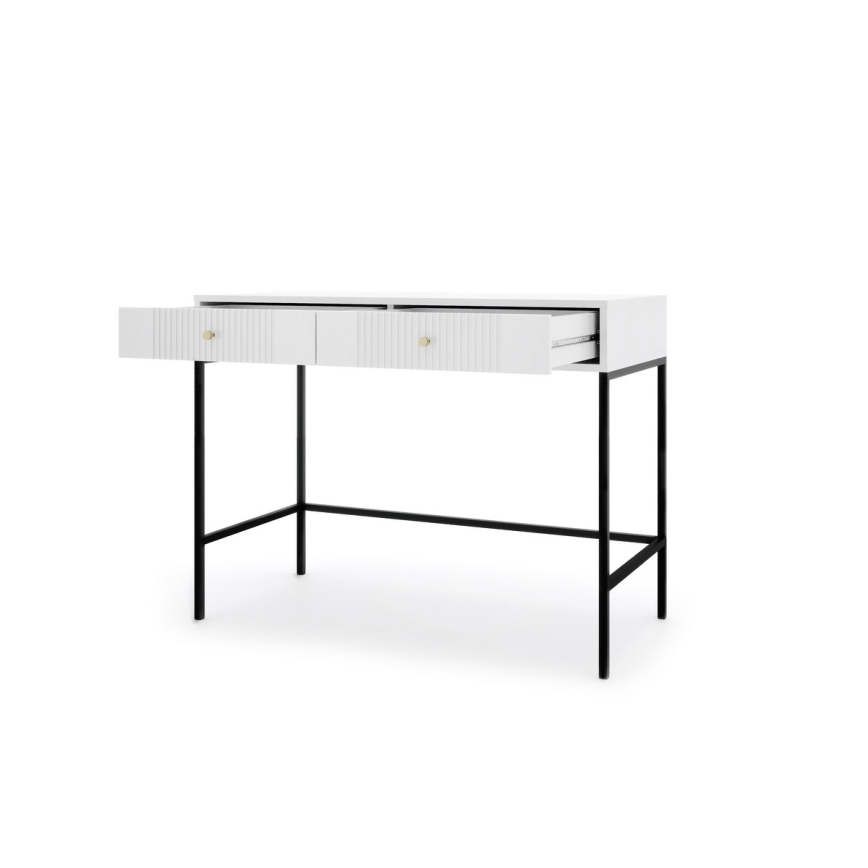 Console LUE blanche/noire