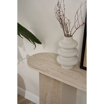 Consolle MESA 150x35 cm travertino