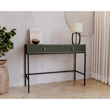 Consolle SUE verde/nera