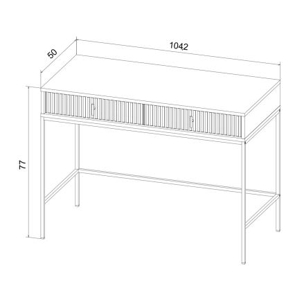 Consolle SUE verde/nera